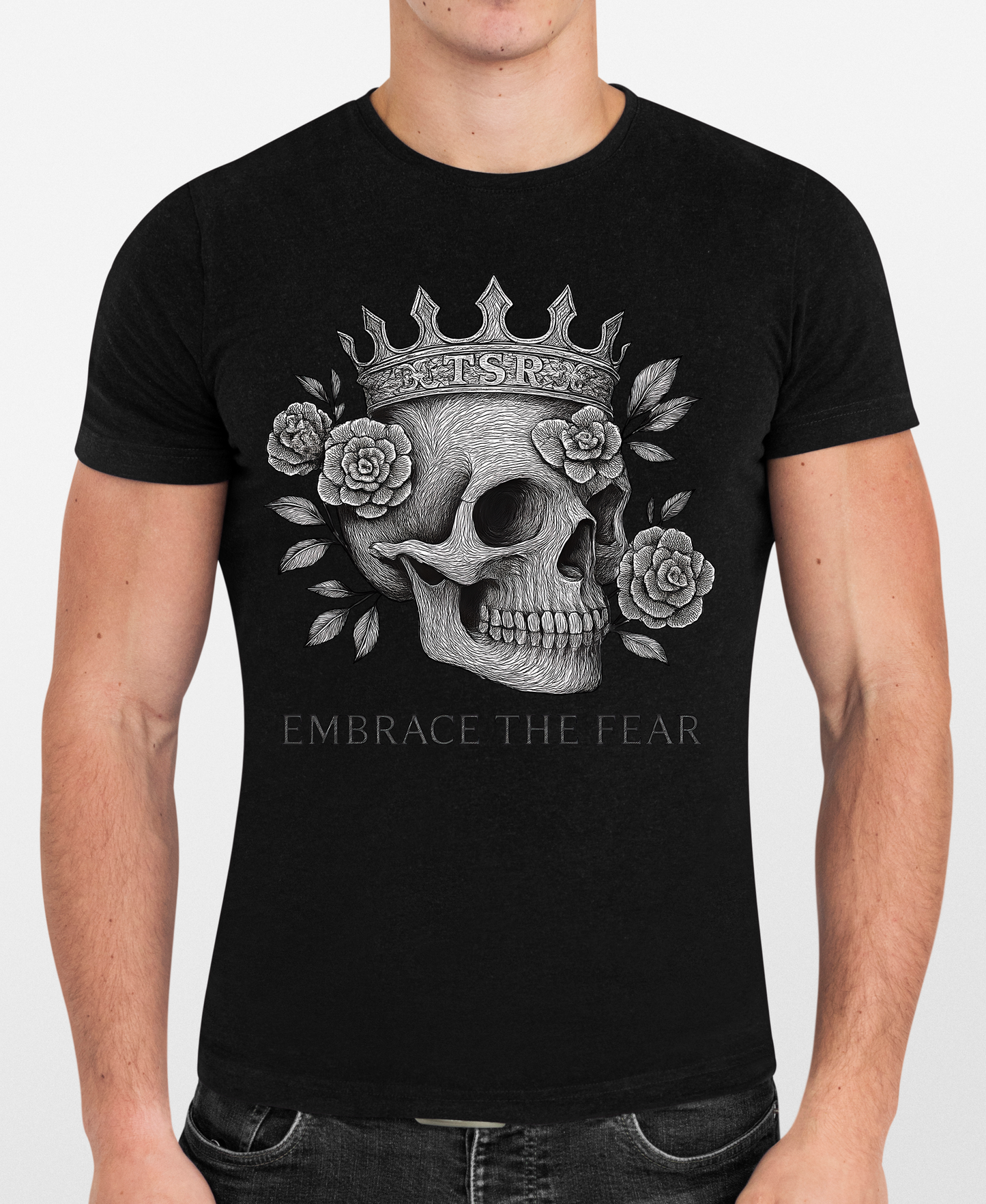 Embrace the Fear Sugar Skull